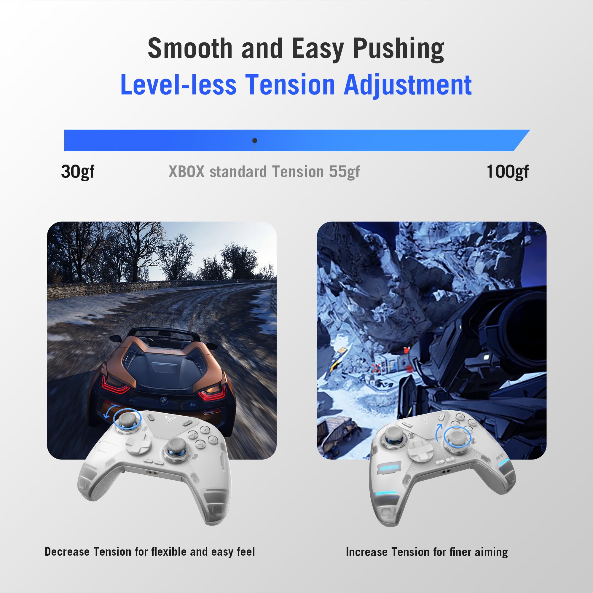 FLYDIGI APEX 4 Wireless PC Controller Forceflex Joystick